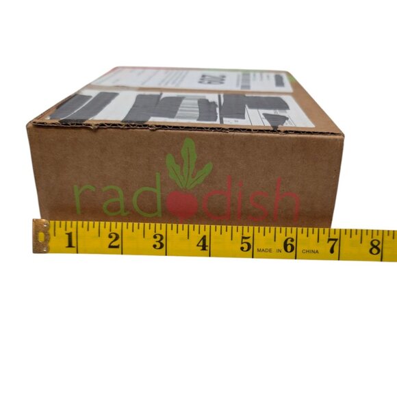 Raddish Kids Garlic Mincer Green Silver Plastic Steel World Fusion Recipes Patch - Picture 14 of 14